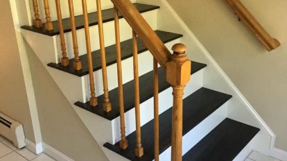 Black Wood Staircase